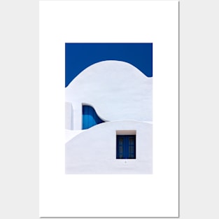 Different wavelengths - Santorini island Posters and Art